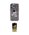 ieg™ iPhone 14 Pro Kılıf Zirve Form Özel Seri - Siyah Buffer Cam Ekran Koruyucu