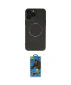 ieg™ iPhone 14 Pro Kılıf Zirve Klasik Prime - Siyah 18D Cam Ekran Koruyucu