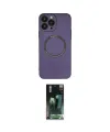 ieg™ iPhone 14 Pro Kılıf Zirve Klasik Prime - Siyah 360 Mat Full Body Arka Koruyucu