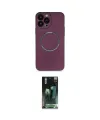ieg™ iPhone 14 Pro Kılıf Zirve Klasik Prime - Siyah 360 Mat Full Body Arka Koruyucu