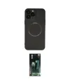 ieg™ iPhone 14 Pro Kılıf Zirve Klasik Prime - Siyah 360 Mat Full Body Arka Koruyucu