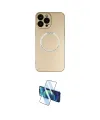 ieg™ iPhone 14 Pro Kılıf Zirve Klasik Prime - Siyah 3D Antistatik Cam Ekran Koruyucu