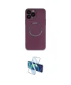 ieg™ iPhone 14 Pro Kılıf Zirve Klasik Prime - Siyah 3D Antistatik Cam Ekran Koruyucu