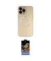 ieg™ iPhone 14 Pro Kılıf Zirve Klasik Prime - Siyah Buffer Hayalet Cam Ekran Koruyucu
