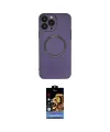 ieg™ iPhone 14 Pro Kılıf Zirve Klasik Prime - Siyah Buffer Hayalet Cam Ekran Koruyucu