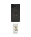 ieg™ iPhone 14 Pro Kılıf Zirve Klasik Prime - Siyah Mat Seramik Nano Ekran Koruyucu