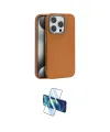 ieg™ iPhone 14 Pro Kılıf Zirve Modern Prime - Siyah 3D Antistatik Cam Ekran Koruyucu