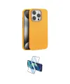 ieg™ iPhone 14 Pro Kılıf Zirve Modern Prime - Siyah 3D Antistatik Cam Ekran Koruyucu