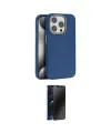 ieg™ iPhone 14 Pro Kılıf Zirve Modern Prime - Siyah 3D Antistatik Hayalet Cam Ekran Koruyucu