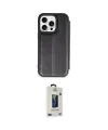 ieg™ iPhone 14 Pro Kılıf Zirve Yansıma Serisi - Siyah Bilvis Hayalet Cam Ekran Koruyucu