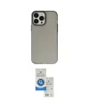 ieg™ iPhone 14 Pro Max Kılıf Ahenk Çizgi Prime - Şeffaf Royal Nano Ekran Koruyucu
