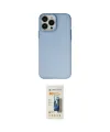 ieg™ iPhone 14 Pro Max Kılıf Ahenk Çizgi Prime - Siyah 6D Mat Seramik Hayalet Nano Ekran Koruyucu