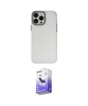 ieg™ iPhone 14 Pro Max Kılıf Ahenk Çizgi Prime - Siyah Bilvis 5in1 5D Magic Hayalet Cam Ekran Koruyucu