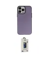 ieg™ iPhone 14 Pro Max Kılıf Ahenk Çizgi Prime - Siyah Bilvis Hayalet Cam Ekran Koruyucu