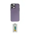 ieg™ iPhone 14 Pro Max Kılıf Ahenk Çizgi Prime - Siyah Polymer Nano Ekran Koruyucu