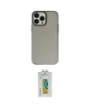 ieg™ iPhone 14 Pro Max Kılıf Ahenk Çizgi Prime - Siyah Polymer Nano Ekran Koruyucu