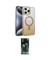 ieg™ iPhone 14 Pro Max Kılıf Ahenk Doku Özel Seri - Şeffaf 360 Full Body Arka Koruyucu