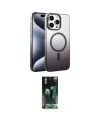 ieg™ iPhone 14 Pro Max Kılıf Ahenk Doku Özel Seri - Şeffaf 360 Full Body Arka Koruyucu