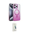 ieg™ iPhone 14 Pro Max Kılıf Ahenk Doku Özel Seri - Şeffaf Pasifik Cam Ekran Koruyucu