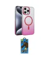 ieg™ iPhone 14 Pro Max Kılıf Ahenk Doku Özel Seri - Siyah 18D Cam Ekran Koruyucu