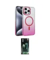 ieg™ iPhone 14 Pro Max Kılıf Ahenk Doku Özel Seri - Siyah 360 Mat Full Body Arka Koruyucu