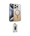 ieg™ iPhone 14 Pro Max Kılıf Ahenk Doku Özel Seri - Siyah Bilvis Hayalet Cam Ekran Koruyucu
