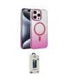 ieg™ iPhone 14 Pro Max Kılıf Ahenk Doku Özel Seri - Siyah Bilvis Hayalet Cam Ekran Koruyucu