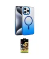 ieg™ iPhone 14 Pro Max Kılıf Ahenk Doku Özel Seri - Siyah Buffer Cam Ekran Koruyucu