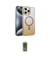 ieg™ iPhone 14 Pro Max Kılıf Ahenk Doku Özel Seri - Siyah Joko Magic 5D Hayalet Cam