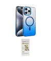 ieg™ iPhone 14 Pro Max Kılıf Ahenk Doku Özel Seri - Siyah Mat Seramik Nano Ekran Koruyucu