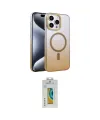 ieg™ iPhone 14 Pro Max Kılıf Ahenk Doku Özel Seri - Siyah Polymer Nano Ekran Koruyucu