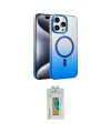 ieg™ iPhone 14 Pro Max Kılıf Ahenk Doku Özel Seri - Siyah Polymer Nano Ekran Koruyucu