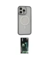 ieg™ iPhone 14 Pro Max Kılıf Ahenk Form Serisi - Siyah 360 Mat Full Body Arka Koruyucu