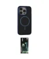 ieg™ iPhone 14 Pro Max Kılıf Ahenk Form Serisi - Siyah 360 Mat Full Body Arka Koruyucu