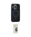 ieg™ iPhone 14 Pro Max Kılıf Ahenk Form Serisi - Siyah 6D Mat Seramik Hayalet Nano Ekran Koruyucu