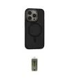 ieg™ iPhone 14 Pro Max Kılıf Ahenk Form Serisi - Siyah Joko Magic 5D Hayalet Cam