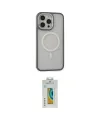 ieg™ iPhone 14 Pro Max Kılıf Ahenk Form Serisi - Siyah Polymer Nano Ekran Koruyucu