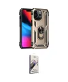ieg™ iPhone 14 Pro Max Kılıf Ahenk Klasik Koleksiyonu - Siyah Bilvis 3D Mat Cam Ekran Koruyucu