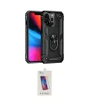 ieg™ iPhone 14 Pro Max Kılıf Ahenk Klasik Koleksiyonu - Siyah Joko 5D Cam
