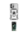 ieg™ iPhone 14 Pro Max Kılıf Ahenk Klasik - Şeffaf 360 Full Body Arka Koruyucu