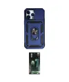 ieg™ iPhone 14 Pro Max Kılıf Ahenk Klasik - Şeffaf 360 Full Body Arka Koruyucu