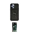 ieg™ iPhone 14 Pro Max Kılıf Ahenk Klasik - Şeffaf 360 Full Body Arka Koruyucu