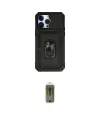 ieg™ iPhone 14 Pro Max Kılıf Ahenk Klasik - Siyah Joko Magic 5D Hayalet Cam