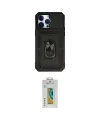 ieg™ iPhone 14 Pro Max Kılıf Ahenk Klasik - Siyah Polymer Nano Ekran Koruyucu