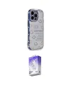 ieg™ iPhone 14 Pro Max Kılıf Ahenk Modern Serisi - Siyah Bilvis 5in1 3D Magic Cam Ekran Koruyucu