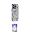 ieg™ iPhone 14 Pro Max Kılıf Ahenk Modern Serisi - Siyah Bilvis 5in1 3D Magic Cam Ekran Koruyucu