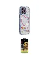 ieg™ iPhone 14 Pro Max Kılıf Ahenk Modern Serisi - Siyah Buffer Cam Ekran Koruyucu