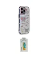 ieg™ iPhone 14 Pro Max Kılıf Ahenk Modern Serisi - Siyah Polymer Nano Ekran Koruyucu