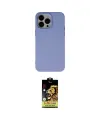 ieg™ iPhone 14 Pro Max Kılıf Ahenk Serisi - Siyah Buffer Cam Ekran Koruyucu