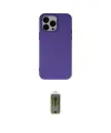 ieg™ iPhone 14 Pro Max Kılıf Ahenk Serisi - Siyah Joko Magic 5D Hayalet Cam